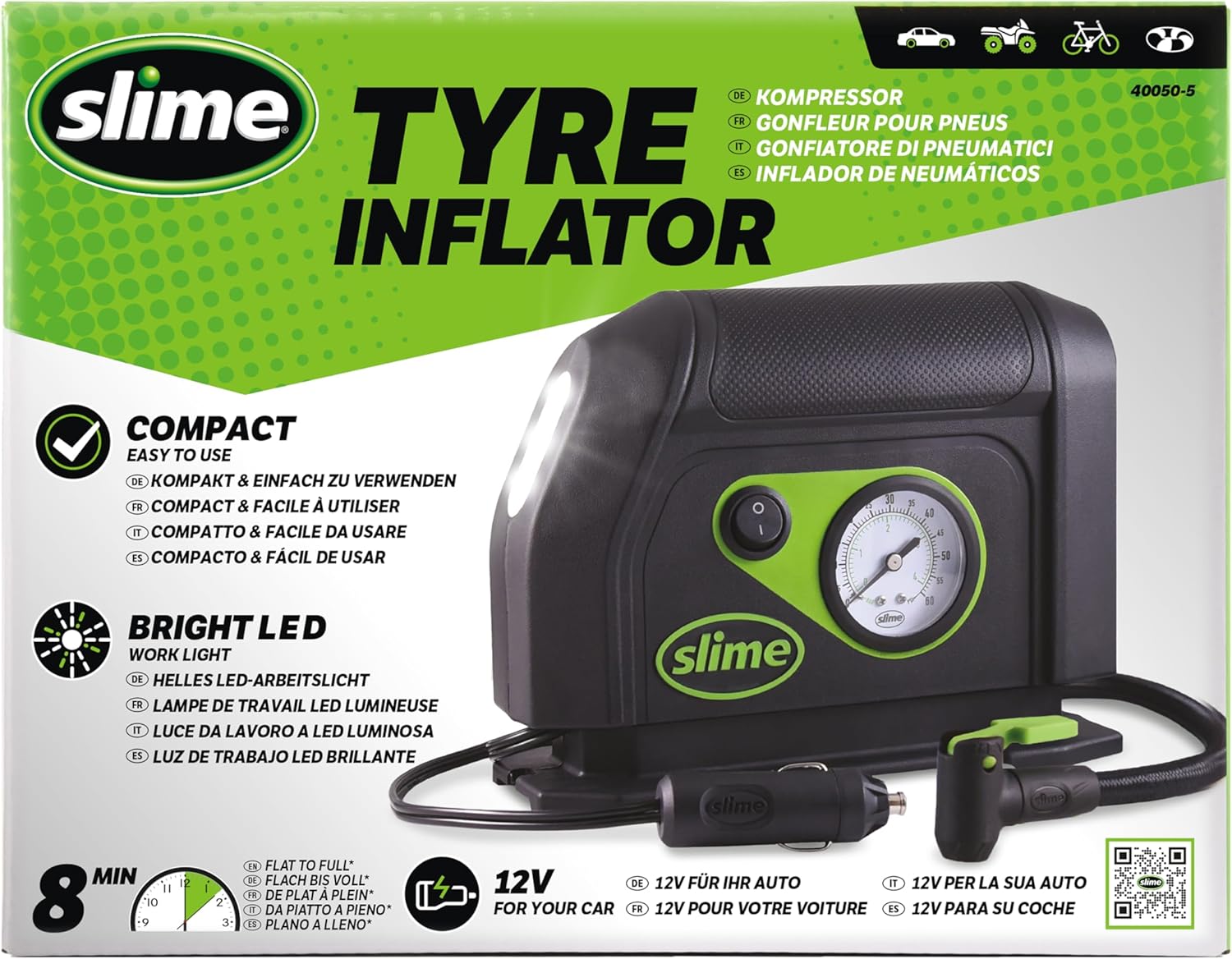 Slime 40050 Tire Inflator
