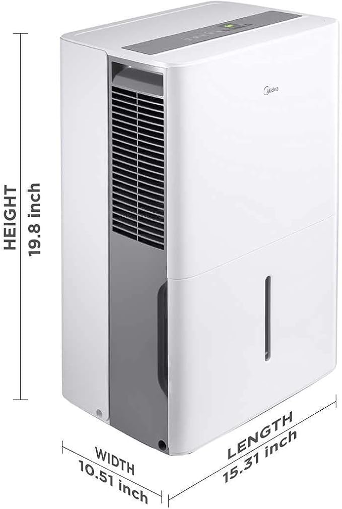 Midea 1,500 Sq. Ft. Energy Star Certified Dehumidifier